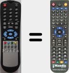 T&eacute;l&eacute;commande pour remplacer ZCMHHDM