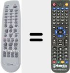 Télécommande pour remplacer 97P1RA2JA1