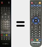 Télécommande pour remplacer M410445