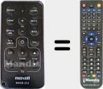 T&eacute;l&eacute;commande pour remplacer MXSB-252