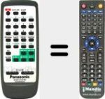 T&eacute;l&eacute;commande pour remplacer N2QAGB000005