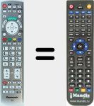 T&eacute;l&eacute;commande pour remplacer N2QAYB000572