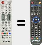 Télécommande pour remplacer TM1240A (BN59-01189B)