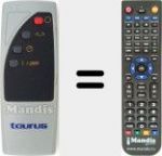 Télécommande pour remplacer TAU001