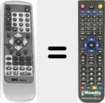 T&eacute;l&eacute;commande pour remplacer SEG001