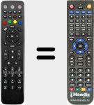 T&eacute;l&eacute;commande pour remplacer A140-2