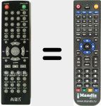 T&eacute;l&eacute;commande pour remplacer LW210