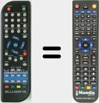Télécommande pour remplacer T141