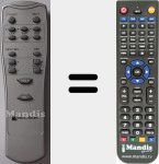 Télécommande pour remplacer BSA4700