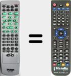 T&eacute;l&eacute;commande pour remplacer DR-5100X