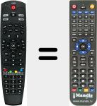 Télécommande pour remplacer HD-270CN