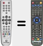 T&eacute;l&eacute;commande pour remplacer CDC-7000