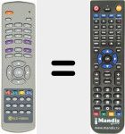 Télécommande pour remplacer REMCON771
