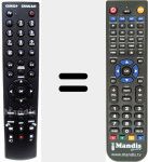 Télécommande pour remplacer REMCON474