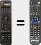 T&eacute;l&eacute;commande pour remplacer Spider