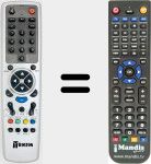 T&eacute;l&eacute;commande pour remplacer RC047