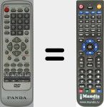 T&eacute;l&eacute;commande pour remplacer REMCON1472