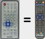 T&eacute;l&eacute;commande pour remplacer REMCON1513