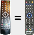 T&eacute;l&eacute;commande pour remplacer REMCON359