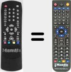 Télécommande pour remplacer MAXIMUM001