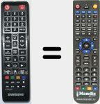 Télécommande pour remplacer TM1240 (GL59-00160A)