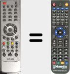T&eacute;l&eacute;commande pour remplacer SAT-964