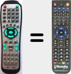 Télécommande pour remplacer VisionArtemis
