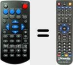 T&eacute;l&eacute;commande pour remplacer VRT-199