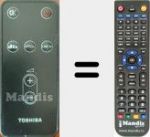 T&eacute;l&eacute;commande pour remplacer SB3950E1