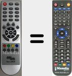 Télécommande pour remplacer Lince V2