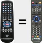 T&eacute;l&eacute;commande pour remplacer RMC-V300