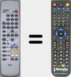 Télécommande pour remplacer RE11