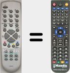 Télécommande pour remplacer 076N0GE030