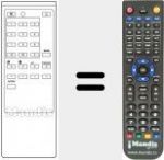 Télécommande pour remplacer RM 614 (A1009106A)