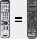 Télécommande pour remplacer RM923Y (147720711)