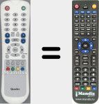 Télécommande pour remplacer TFT-30XT1
