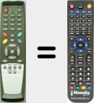 Télécommande pour remplacer 0306