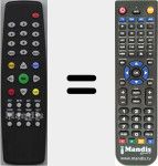 Télécommande pour remplacer RG419DT1