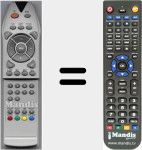 Télécommande pour remplacer RC32L10