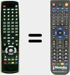 Télécommande pour remplacer S8000CIPVR
