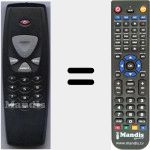 Télécommande pour remplacer 262586462