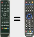 Télécommande pour remplacer 1I14000000607