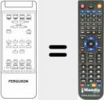 Télécommande pour remplacer 20459669