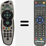 Télécommande pour remplacer 3104 207 11203