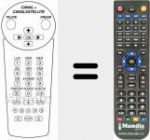 Télécommande pour remplacer 3128 127 00132