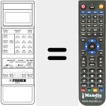 Télécommande pour remplacer A05140