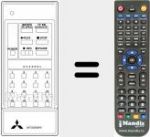 Télécommande pour remplacer 939P-08906