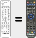 Télécommande pour remplacer 3F14-00048-110