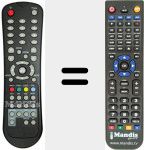 Télécommande pour remplacer BT-0453A