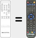 Télécommande pour remplacer FB 4
